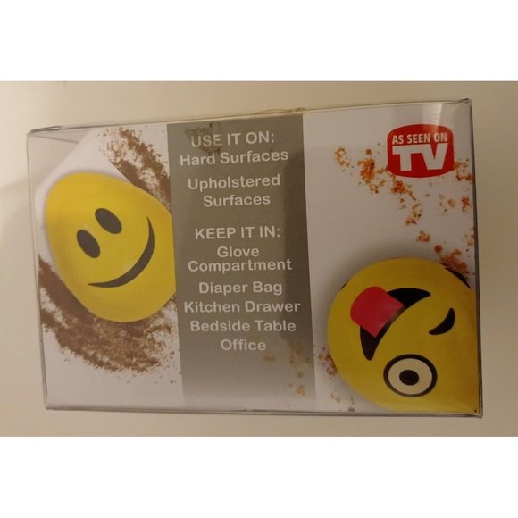 As Seen on TV Tristar Heart Emoji Crumby Cordless Handheld Mini Vacuum NEW - Picture 7 of 11